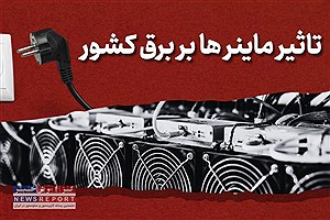 هشدار درباره مصرف برق ماینرها؛ هر دستگاه معادل یک کولر گازی!