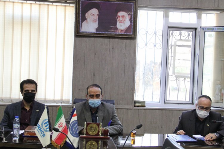 مراسم معارفه مدیر کل امور اتباع و مهاجرین خارجی استانداری فارس برگزار شد