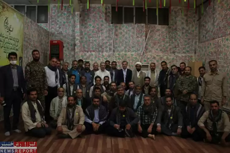 اختتامیه اردوی راهیان نور بسیجیان شرکت ملی پست